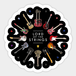 Lord Of The Strings Sticker